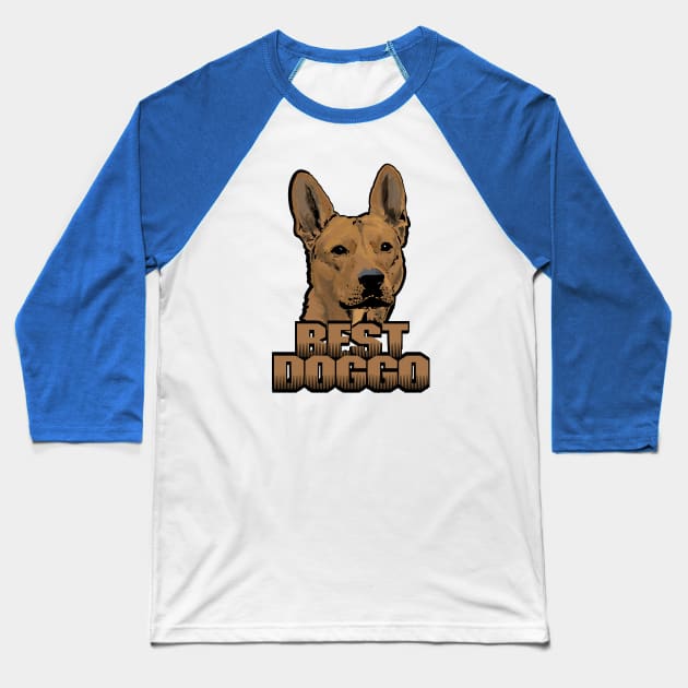 THE BEST DOGGO Baseball T-Shirt by illproxy